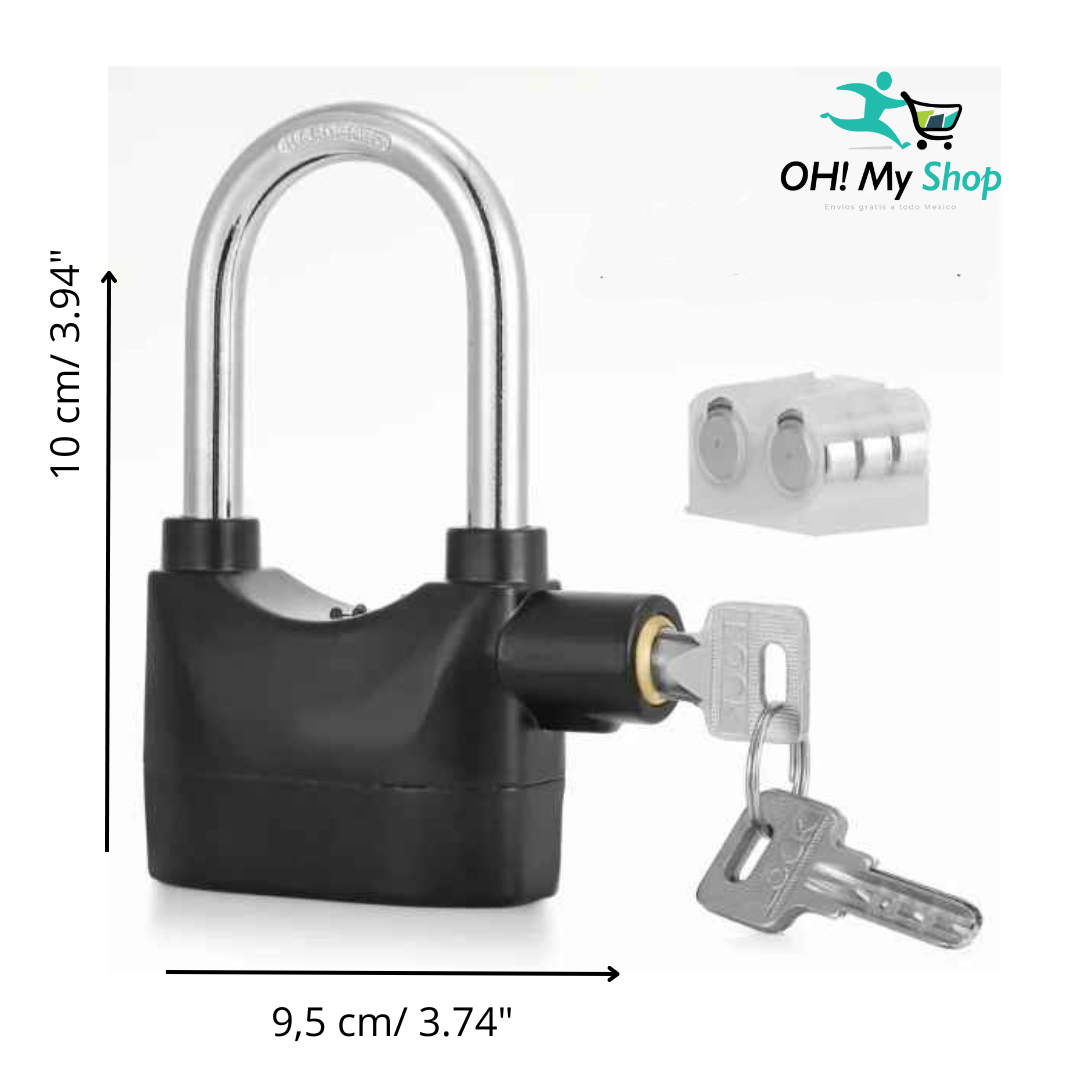 Candado con alarma Security-Pro