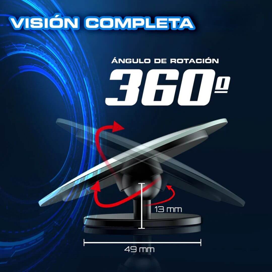 ¡PROMO 2X1! TotalView®️: Espejo Retrovisor Punto Ciego 360°